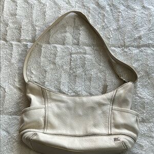 The Sak White Leather Shoulder Bag